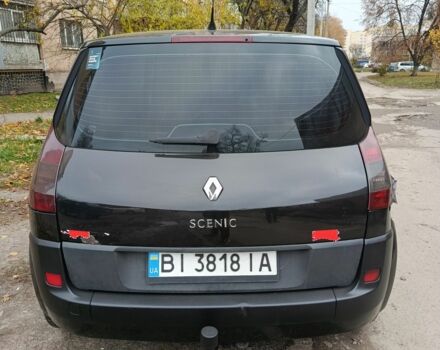 Черный Рено Сценик, объемом двигателя 1.5 л и пробегом 299 тыс. км за 4300 $, фото 3 на Automoto.ua