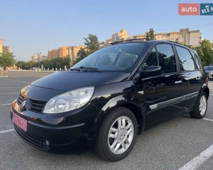 Черный Рено Сценик, объемом двигателя 1.6 л и пробегом 230 тыс. км за 5300 $, фото 4 на Automoto.ua