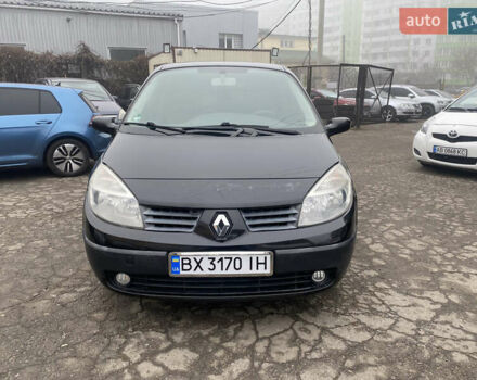 Черный Рено Сценик, объемом двигателя 1.6 л и пробегом 317 тыс. км за 3800 $, фото 4 на Automoto.ua