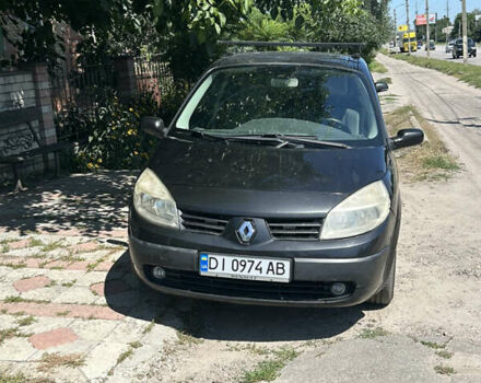 Черный Рено Сценик, объемом двигателя 1.6 л и пробегом 240 тыс. км за 5300 $, фото 2 на Automoto.ua