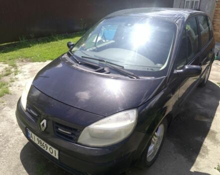 Черный Рено Сценик, объемом двигателя 1.6 л и пробегом 226 тыс. км за 3500 $, фото 1 на Automoto.ua
