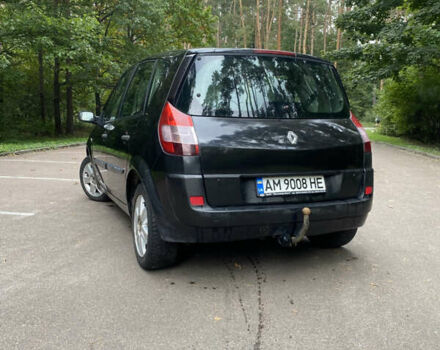 Черный Рено Сценик, объемом двигателя 1.6 л и пробегом 205 тыс. км за 3450 $, фото 4 на Automoto.ua