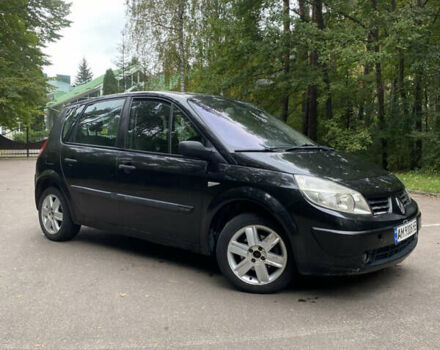 Черный Рено Сценик, объемом двигателя 1.6 л и пробегом 205 тыс. км за 3450 $, фото 1 на Automoto.ua
