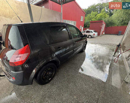 Черный Рено Сценик, объемом двигателя 1.6 л и пробегом 303 тыс. км за 4500 $, фото 2 на Automoto.ua