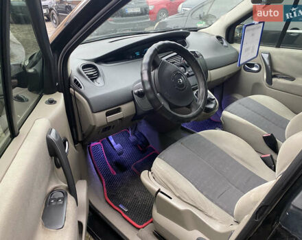 Черный Рено Сценик, объемом двигателя 1.6 л и пробегом 317 тыс. км за 3800 $, фото 6 на Automoto.ua