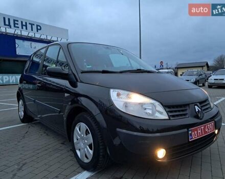 Черный Рено Сценик, объемом двигателя 1.6 л и пробегом 242 тыс. км за 4999 $, фото 2 на Automoto.ua
