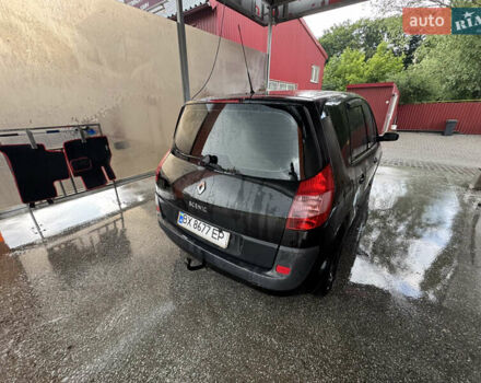 Черный Рено Сценик, объемом двигателя 1.6 л и пробегом 303 тыс. км за 4500 $, фото 3 на Automoto.ua