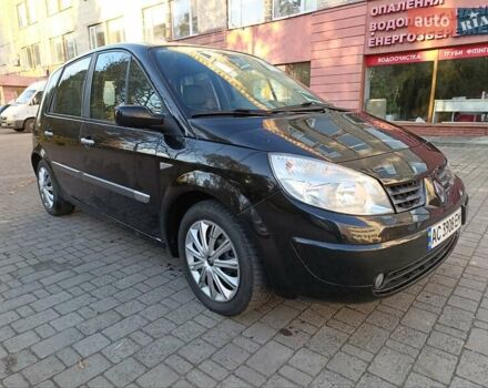 Черный Рено Сценик, объемом двигателя 1.6 л и пробегом 282 тыс. км за 4799 $, фото 2 на Automoto.ua