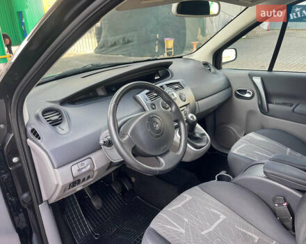 Черный Рено Сценик, объемом двигателя 1.6 л и пробегом 192 тыс. км за 5300 $, фото 16 на Automoto.ua