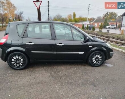 Черный Рено Сценик, объемом двигателя 1.6 л и пробегом 215 тыс. км за 4900 $, фото 6 на Automoto.ua