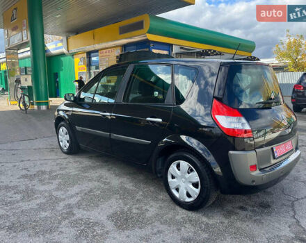 Черный Рено Сценик, объемом двигателя 1.6 л и пробегом 192 тыс. км за 5300 $, фото 9 на Automoto.ua
