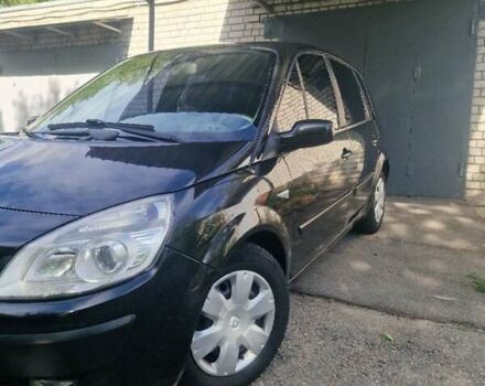 Черный Рено Сценик, объемом двигателя 1.6 л и пробегом 209 тыс. км за 5000 $, фото 4 на Automoto.ua