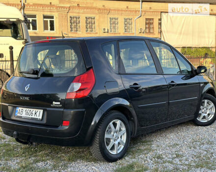 Рено Сценик 2007 в Виннице на Automoto.ua Черный Рено Сценик, объемом двигателя 1.6 л и пробегом 226 тыс. км за 5650 $, фото 10 на Automoto.ua