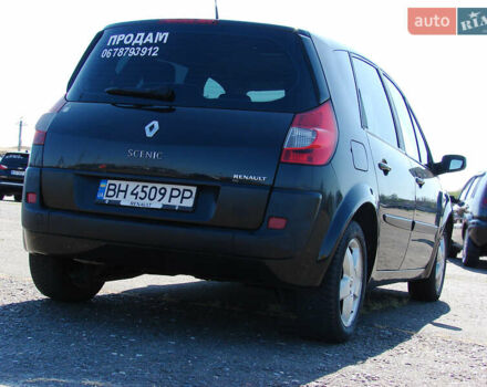 Черный Рено Сценик, объемом двигателя 1.5 л и пробегом 194 тыс. км за 4600 $, фото 6 на Automoto.ua