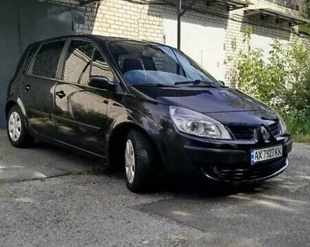 Черный Рено Сценик, объемом двигателя 1.6 л и пробегом 209 тыс. км за 5000 $, фото 8 на Automoto.ua