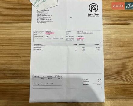 Чорний Рено Сценік, об'ємом двигуна 1.6 л та пробігом 174 тис. км за 6500 $, фото 78 на Automoto.ua