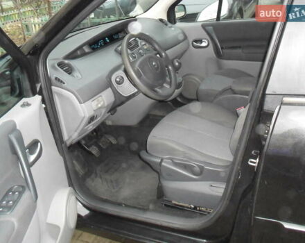 Черный Рено Сценик, объемом двигателя 1.6 л и пробегом 161 тыс. км за 6200 $, фото 7 на Automoto.ua