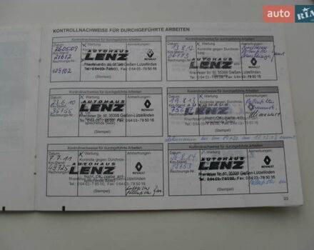 Черный Рено Сценик, объемом двигателя 1.6 л и пробегом 161 тыс. км за 6200 $, фото 20 на Automoto.ua