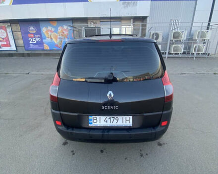 Черный Рено Сценик, объемом двигателя 1.6 л и пробегом 232 тыс. км за 6400 $, фото 7 на Automoto.ua
