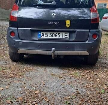 Черный Рено Сценик, объемом двигателя 2 л и пробегом 233 тыс. км за 5950 $, фото 7 на Automoto.ua