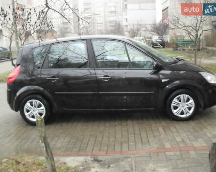 Черный Рено Сценик, объемом двигателя 1.6 л и пробегом 161 тыс. км за 6200 $, фото 6 на Automoto.ua