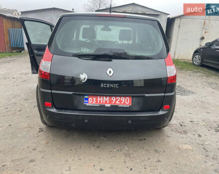Черный Рено Сценик, объемом двигателя 1.6 л и пробегом 212 тыс. км за 5450 $, фото 8 на Automoto.ua
