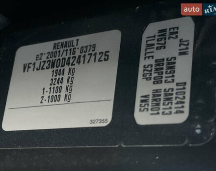 Черный Рено Сценик, объемом двигателя 1.5 л и пробегом 149 тыс. км за 8800 $, фото 11 на Automoto.ua