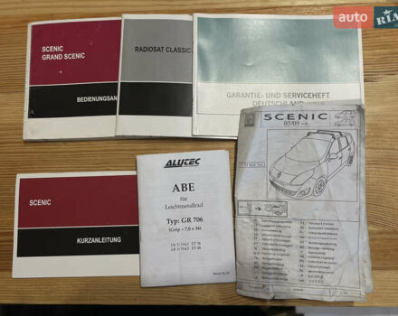 Черный Рено Сценик, объемом двигателя 1.5 л и пробегом 149 тыс. км за 8800 $, фото 44 на Automoto.ua