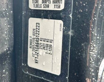 Черный Рено Сценик, объемом двигателя 1.5 л и пробегом 215 тыс. км за 7400 $, фото 32 на Automoto.ua