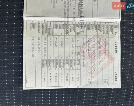 Черный Рено Сценик, объемом двигателя 1.6 л и пробегом 237 тыс. км за 9900 $, фото 56 на Automoto.ua