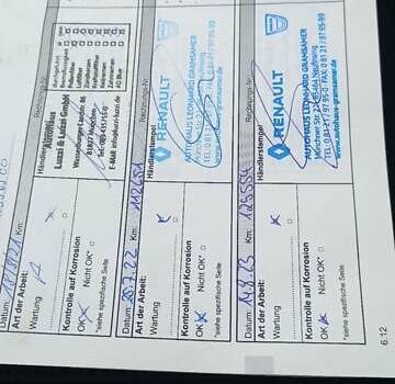 Черный Рено Сценик, объемом двигателя 1.46 л и пробегом 150 тыс. км за 10999 $, фото 54 на Automoto.ua