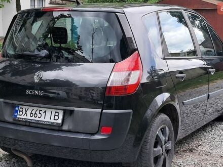 Черный Рено Сценик, объемом двигателя 1.6 л и пробегом 185 тыс. км за 2850 $, фото 1 на Automoto.ua