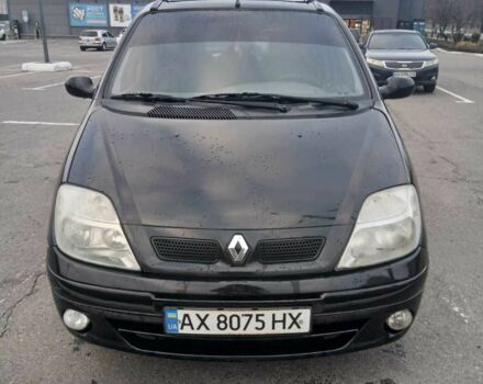 Черный Рено Сценик, объемом двигателя 1.6 л и пробегом 305 тыс. км за 4000 $, фото 1 на Automoto.ua