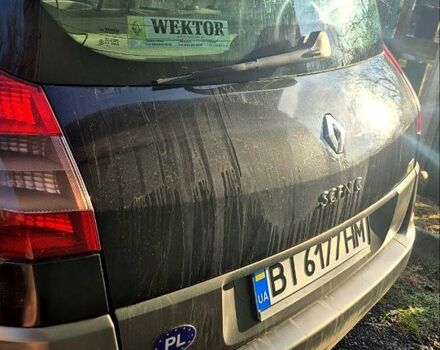 Черный Рено Сценик, объемом двигателя 1.9 л и пробегом 221 тыс. км за 4500 $, фото 1 на Automoto.ua