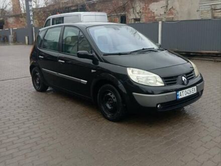 Черный Рено Сценик, объемом двигателя 1.6 л и пробегом 199 тыс. км за 4350 $, фото 1 на Automoto.ua