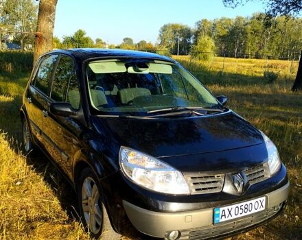 Черный Рено Сценик, объемом двигателя 2 л и пробегом 205 тыс. км за 5300 $, фото 1 на Automoto.ua