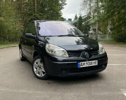 Черный Рено Сценик, объемом двигателя 1.6 л и пробегом 205 тыс. км за 3450 $, фото 1 на Automoto.ua