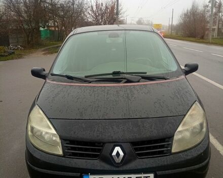 Черный Рено Сценик, объемом двигателя 1.9 л и пробегом 226 тыс. км за 5000 $, фото 1 на Automoto.ua