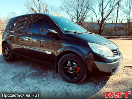 Рено Сценик 2005 в Чернигове на Automoto.ua Черный Рено Сценик, объемом двигателя 1.6 л и пробегом 320 тыс. км за 4800 $, фото 1 на Automoto.ua