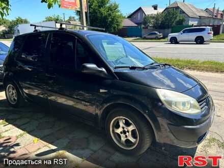 Черный Рено Сценик, объемом двигателя 1.6 л и пробегом 240 тыс. км за 5200 $, фото 1 на Automoto.ua