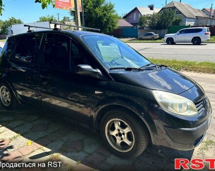 Черный Рено Сценик, объемом двигателя 1.6 л и пробегом 240 тыс. км за 5200 $, фото 1 на Automoto.ua