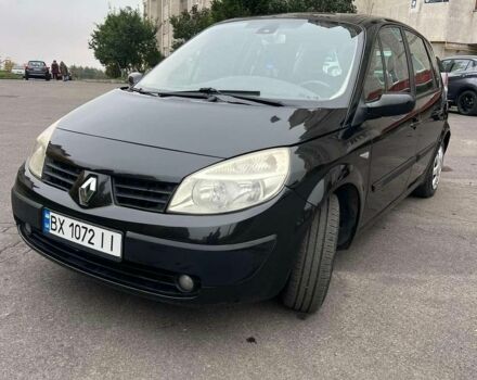 Черный Рено Сценик, объемом двигателя 1.6 л и пробегом 217 тыс. км за 3800 $, фото 1 на Automoto.ua