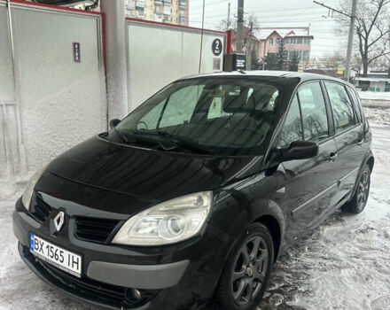 Черный Рено Сценик, объемом двигателя 1.6 л и пробегом 220 тыс. км за 4500 $, фото 1 на Automoto.ua
