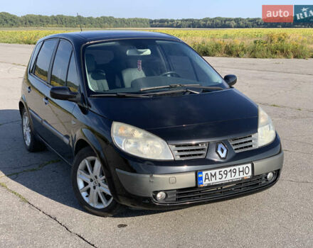 Черный Рено Сценик, объемом двигателя 1.6 л и пробегом 340 тыс. км за 4999 $, фото 1 на Automoto.ua