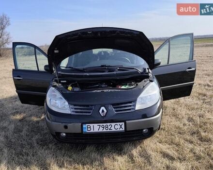 Черный Рено Сценик, объемом двигателя 1.9 л и пробегом 317 тыс. км за 4600 $, фото 1 на Automoto.ua