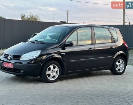 Черный Рено Сценик, объемом двигателя 1.6 л и пробегом 152 тыс. км за 5450 $, фото 1 на Automoto.ua