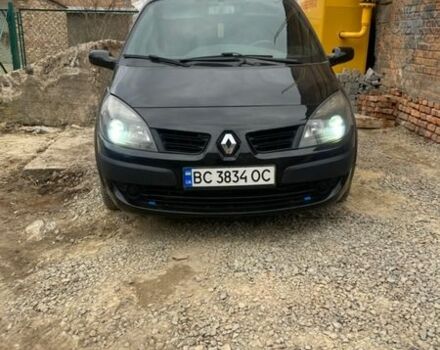 Черный Рено Сценик, объемом двигателя 1.9 л и пробегом 369 тыс. км за 4650 $, фото 1 на Automoto.ua