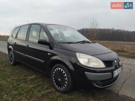 Рено Сценик 2007 в Диканьке на Automoto.ua Черный Рено Сценик, объемом двигателя 2 л и пробегом 270 тыс. км за 5400 $, фото 1 на Automoto.ua