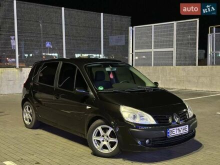 Черный Рено Сценик, объемом двигателя 1.6 л и пробегом 170 тыс. км за 5300 $, фото 1 на Automoto.ua