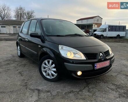 Черный Рено Сценик, объемом двигателя 1.6 л и пробегом 162 тыс. км за 5800 $, фото 1 на Automoto.ua